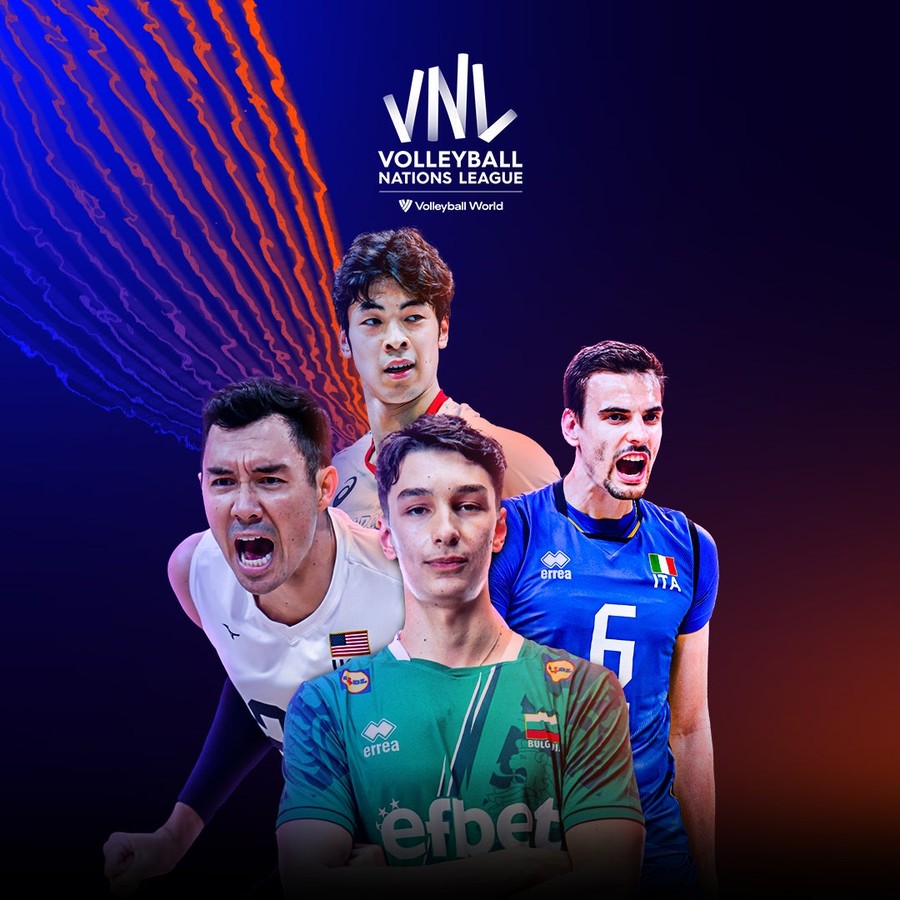 VNL: Tutto il calendario 2025 del torneo maschile. Finali in Cina