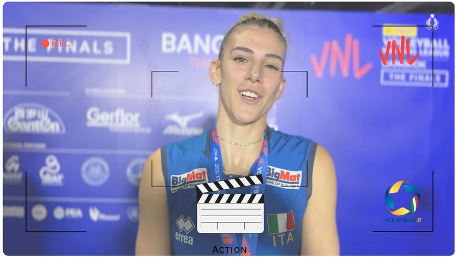 Alesia Orro, miglior regista delle finali di VNL
