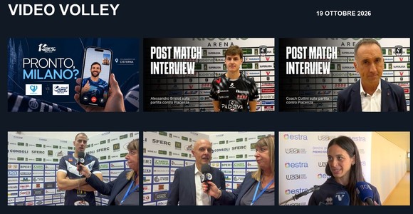 Video Volley, 19 ottobre 2026 Video Volley, 19 ottobre 2026