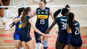 L'Italia femminile impegnata nella Pool 5 di VNL a Pasig City L'Italia femminile impegnata nella Pool 5 di VNL a Pasig City