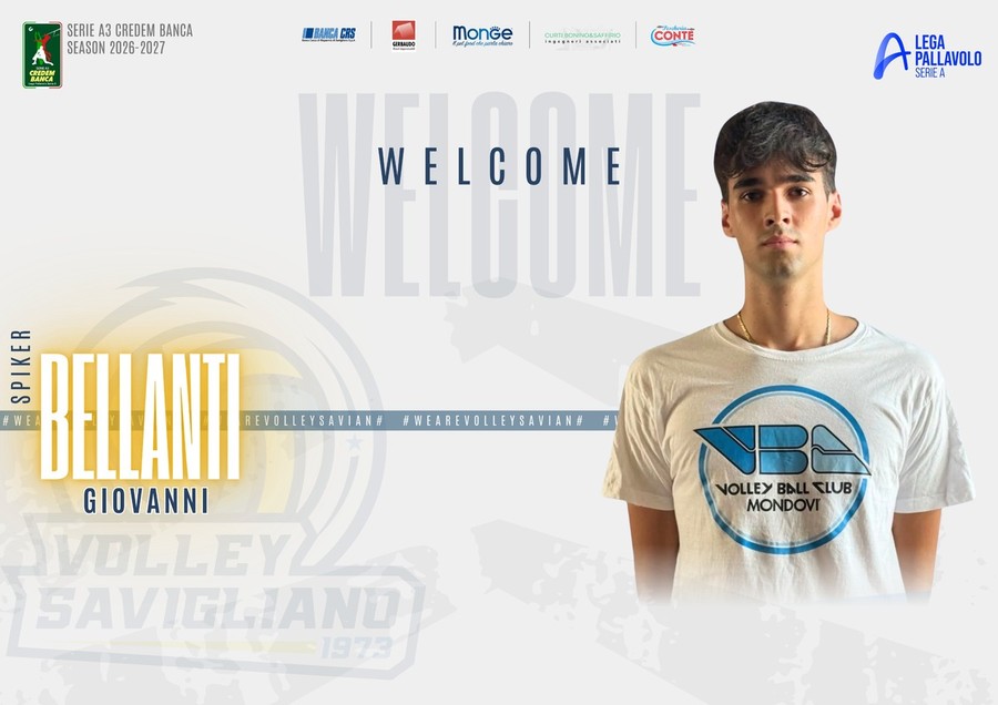 Volley Savigliano, Bellanti è il sesto volto nuovo per la Serie A3 Volley Savigliano, Bellanti è il sesto volto nuovo per la Serie A3