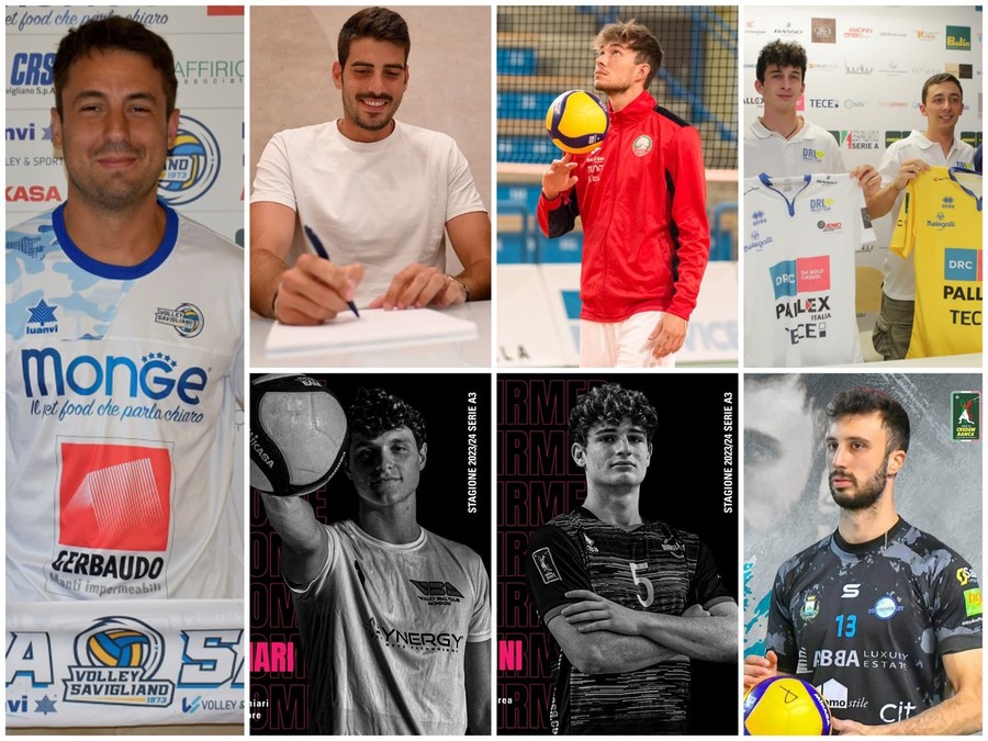 Volley Mercato: Pillole di A3. Belluno, Macerata, Casarano, Savigliano, Aversa e Brugherio