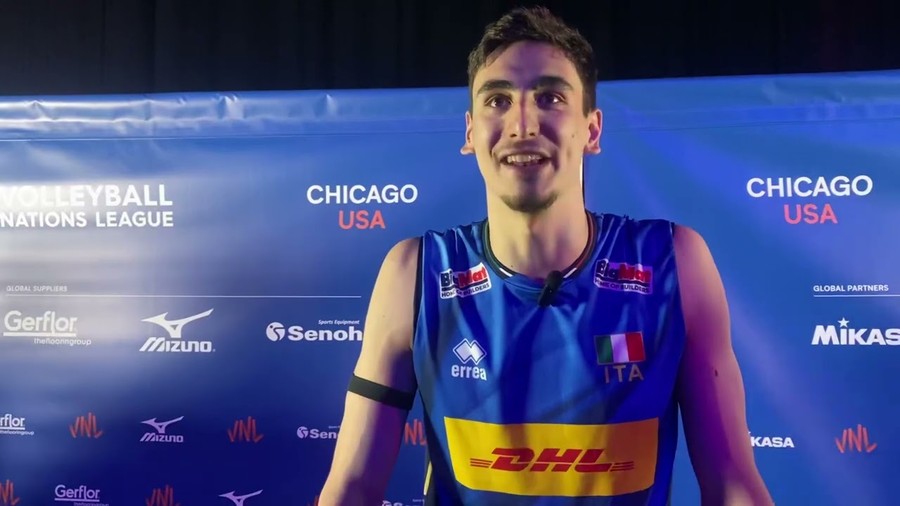 Alessandro Michieletto, 18 punti, 12 attacchum, 1 muro, 5 ace; 37% in attacco