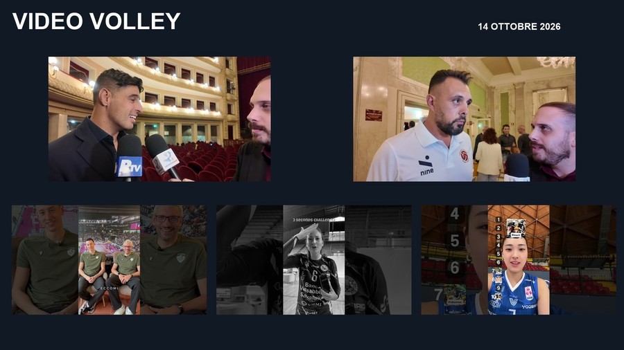Video Volley, 14 ottobre 2026 Video Volley, 14 ottobre 2026