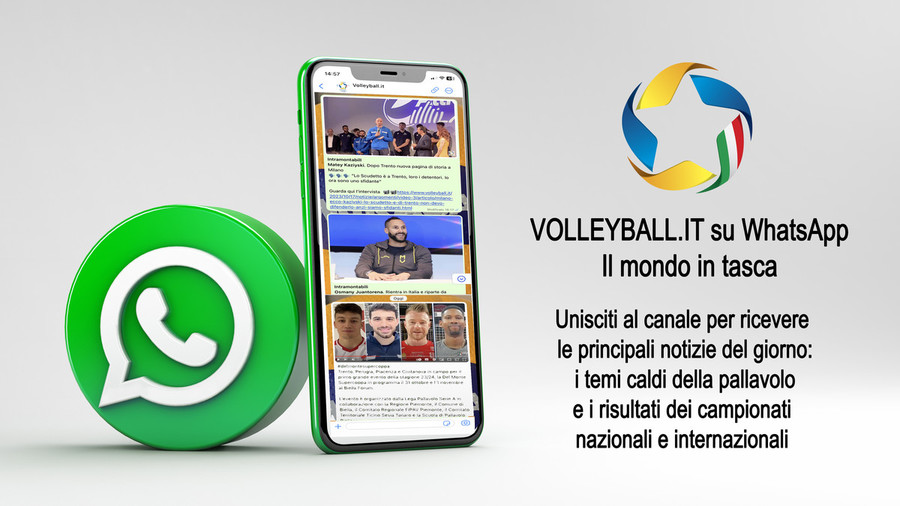 Volleyball.it anche su WhatsApp