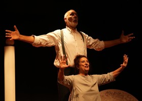 Andrea Zorzi protagonista dello spettacolo legato agli 80 anni Fipav