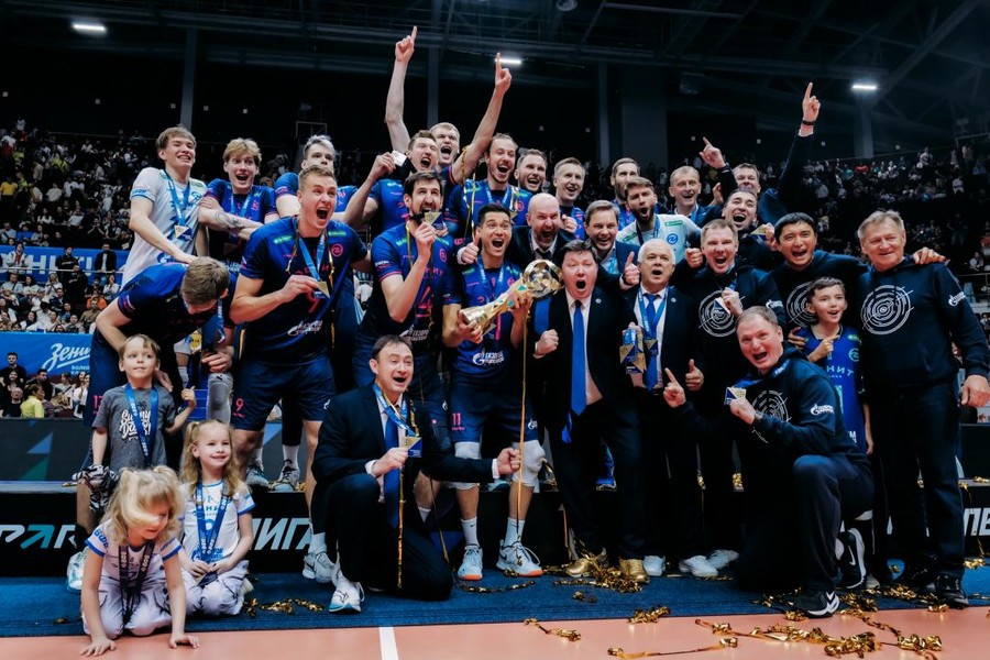 Russia: Zenit Kazan campione. 13° titolo nella storia per la corazzata di Verbov